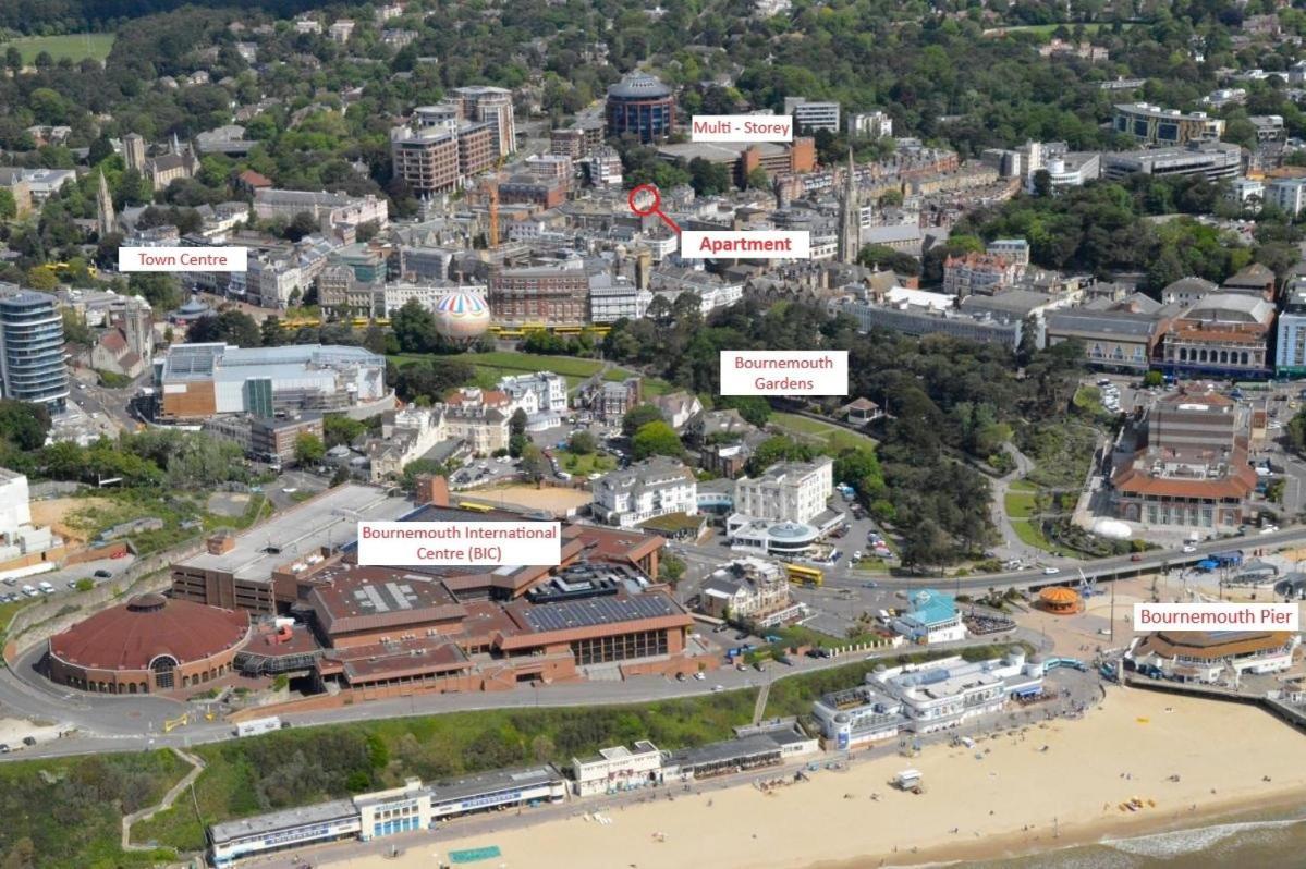 Stunning Beach Themed 2 Bed Apartment Bournemouth Bagian luar foto
